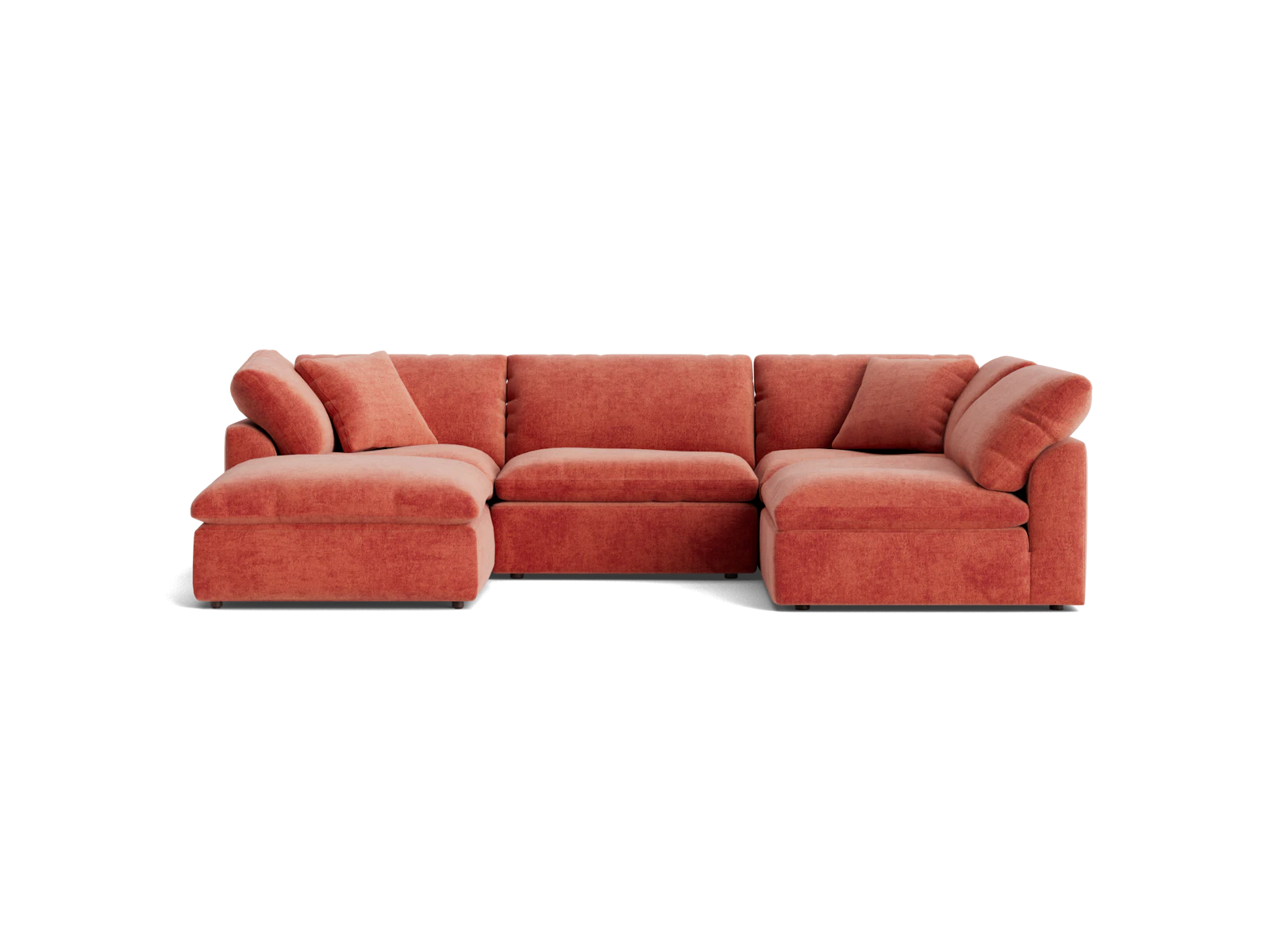 Bryant U-Sofa Bumper Sectional (5 piece)